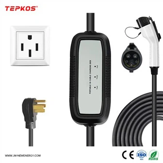Nešiojamasis automobilio elektrinis įkroviklis