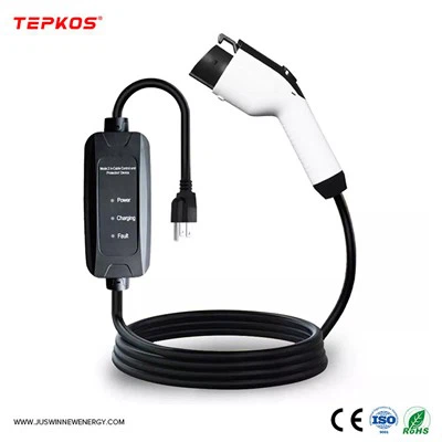 Nešiojamas Ev greitas akumuliatoriaus įkroviklis