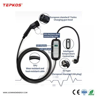 2 tipo nešiojamasis įkroviklis